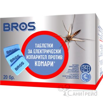 БРОС ВЪЗР.РЕЗЕРВ.ТАБЛЕТКИ х20 сини